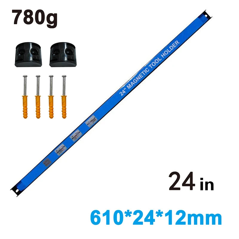 HUXUAN Magnetic Tool Bar Holder 8–24 Inch Garage Organizer Magnetic Tool Bar Richie's A4