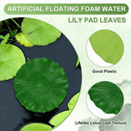 EVA Floating Lily Pads Artificial Lotus Leaf Aquarium Decor Floating Pond Decor Richie's