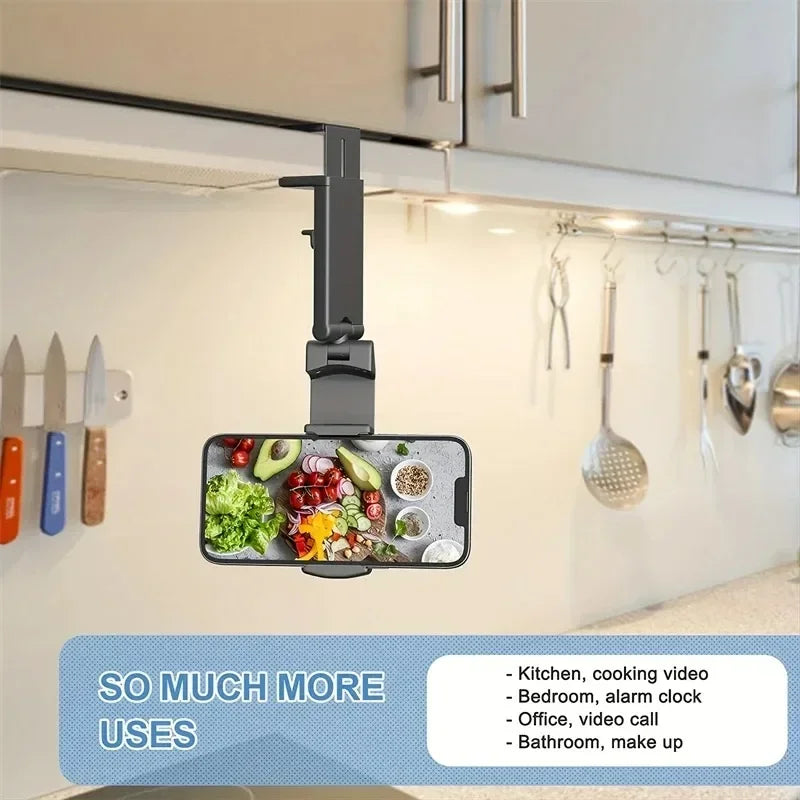 Foldable Phone Holder Clip – Airplane, Train & Desk Stand Phone Clip Stand Richie's