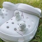 4Pcs Glow 3D Puppy Shoe Charms for Clogs & Sandals | Xmas Gift Shoe Charms Richie's