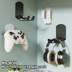 FUCHU Adhesive Headphone Stand Under-Desk Wall Mount Hanger Headphone Stand Mount Richie's
