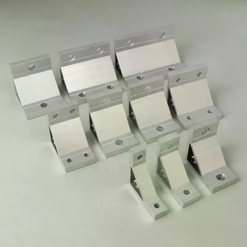 2Pcs 90° Angle Bracket for 2020–6060 Aluminum Profile DIY Frame Aluminum Corner Bracket Richie's