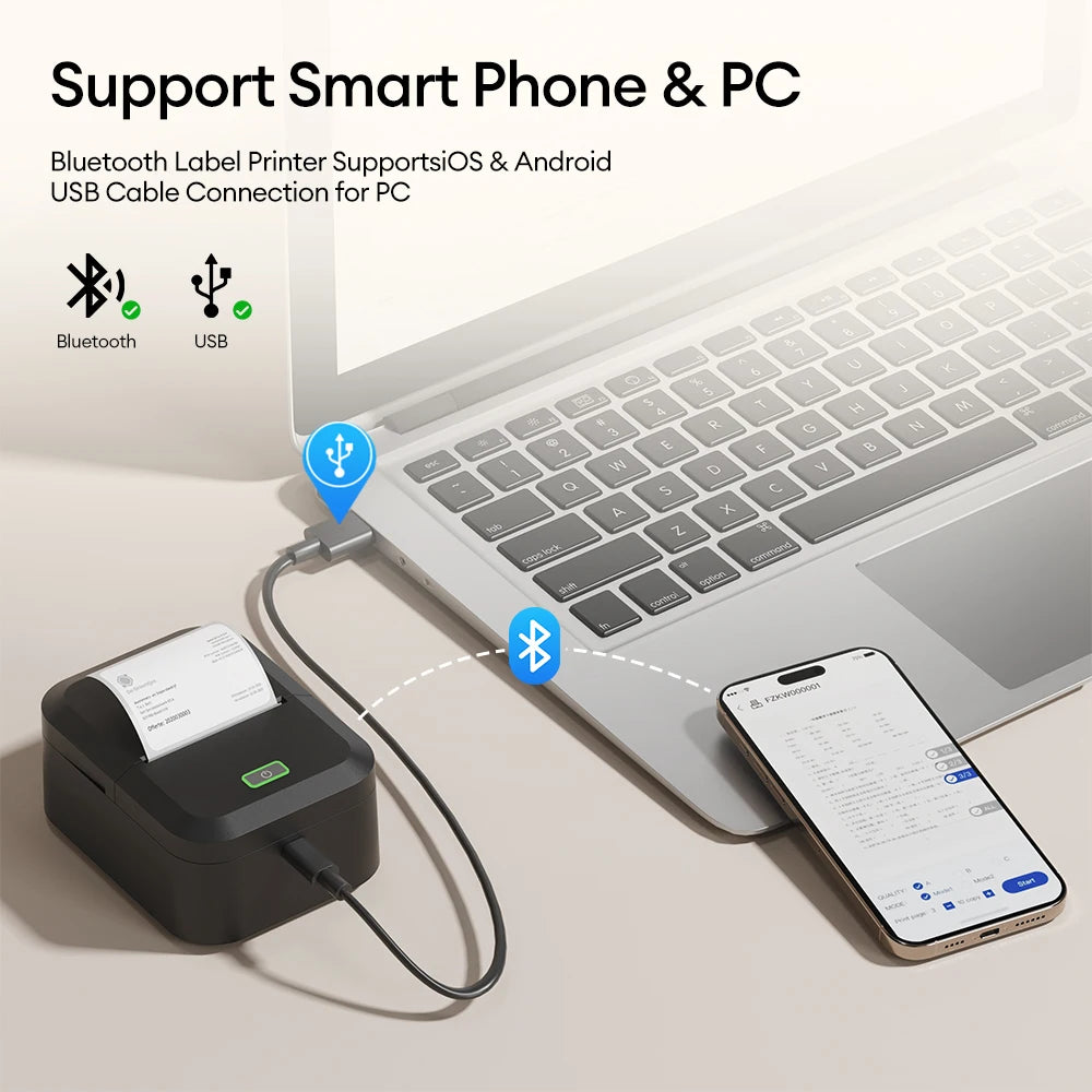 Marklife X2 Mini Bluetooth Thermal Label Printer – Inkless Thermal Label Printer Richie's