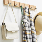 Wall Mounted Bamboo Coat Rack – Multi-Hook Space Saver Wall Coat Rack Richie's