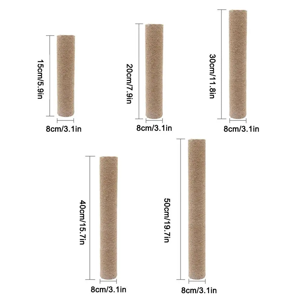 DIY Sisal Rope Cat Tree Scratching Post Replacement Pillar Cat Scratching Post Richie's