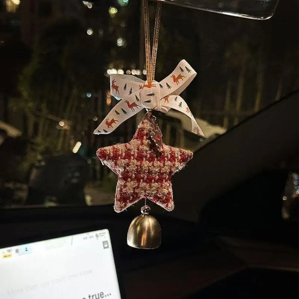Plush Christmas Bell Pendant Tree Ornament | Festive Xmas Decor Christmas Tree Ornament Richie's 6