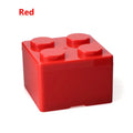 Building Block Stackable Desktop Storage Box – Plastic Organizer Desktop Storage Organizer Richie's red-S-