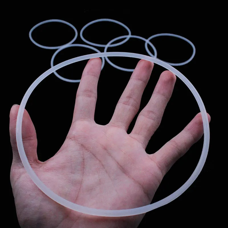 VMQ Silicone O-Ring CS3.1mm OD105–170mm Rubber Sealing Gasket 2PCS Silicone O-Ring Gasket Richie's