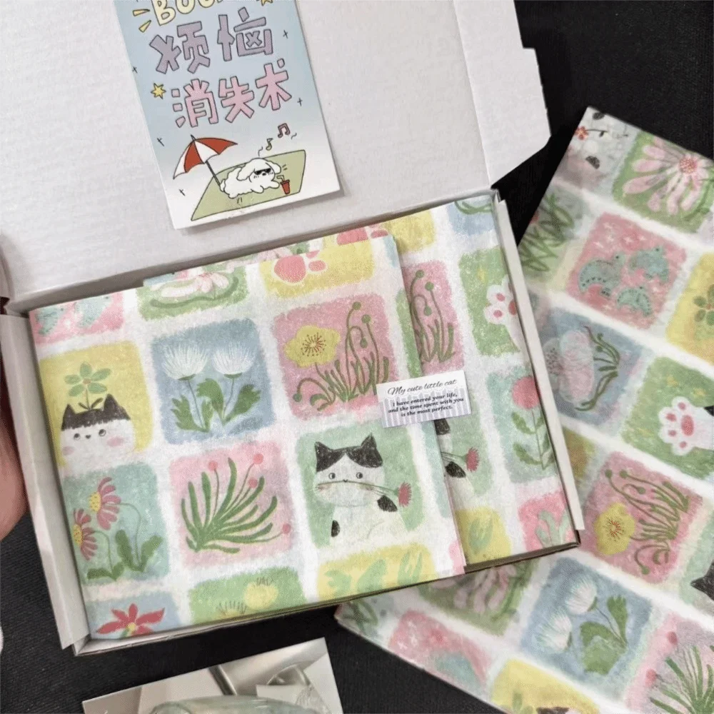 10PCS Bowknot Tissue Wrapping Paper Sheets – Floral Gift Wrap Gift Wrapping Paper Richie's 28 5x5x5cm