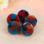 40Pcs Soft 2.5cm Pom Poms for DIY Crafts, Decor & Keychains Craft Pom Poms Richie's