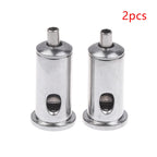 Silver Wire Rope Cable Clamp for Chandelier & Lighting Hardware Wire Cable Clamp Richie's 2Pcs