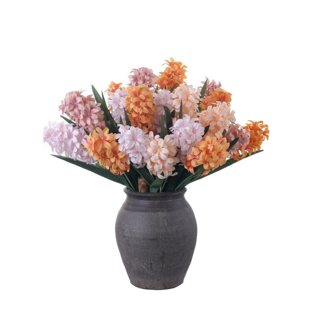 Pink Artificial Silk Hyacinth Bouquet – Wedding & Home Decor Artificial Silk Flowers Richie's