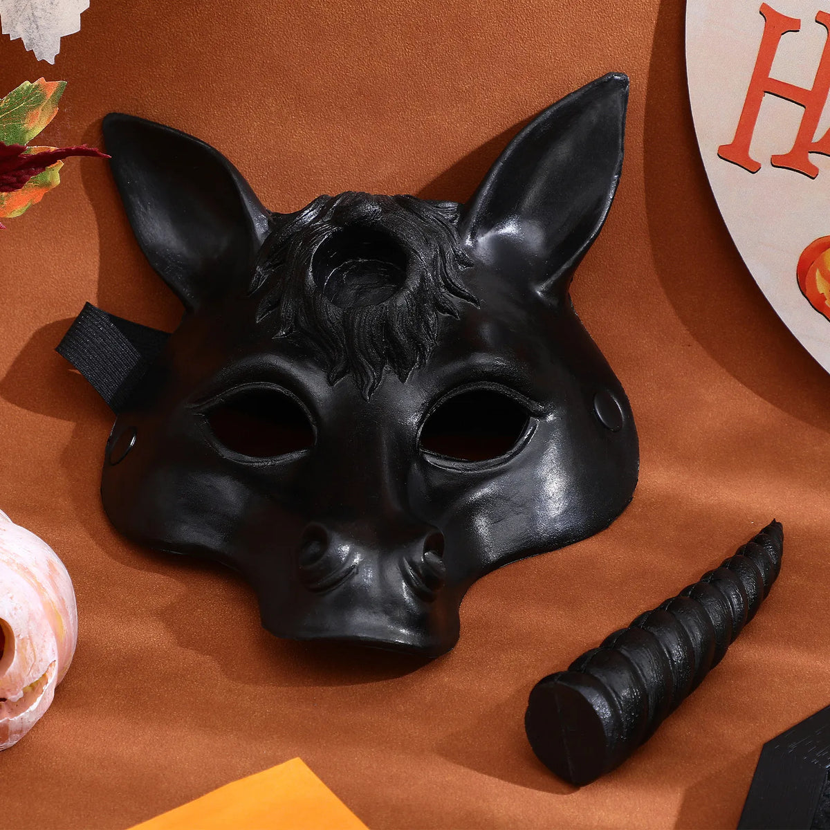 Unicorn Mask 3D PU Foam Halloween Cosplay Masquerade Head Cover Costume Party Mask Richie's Default Title