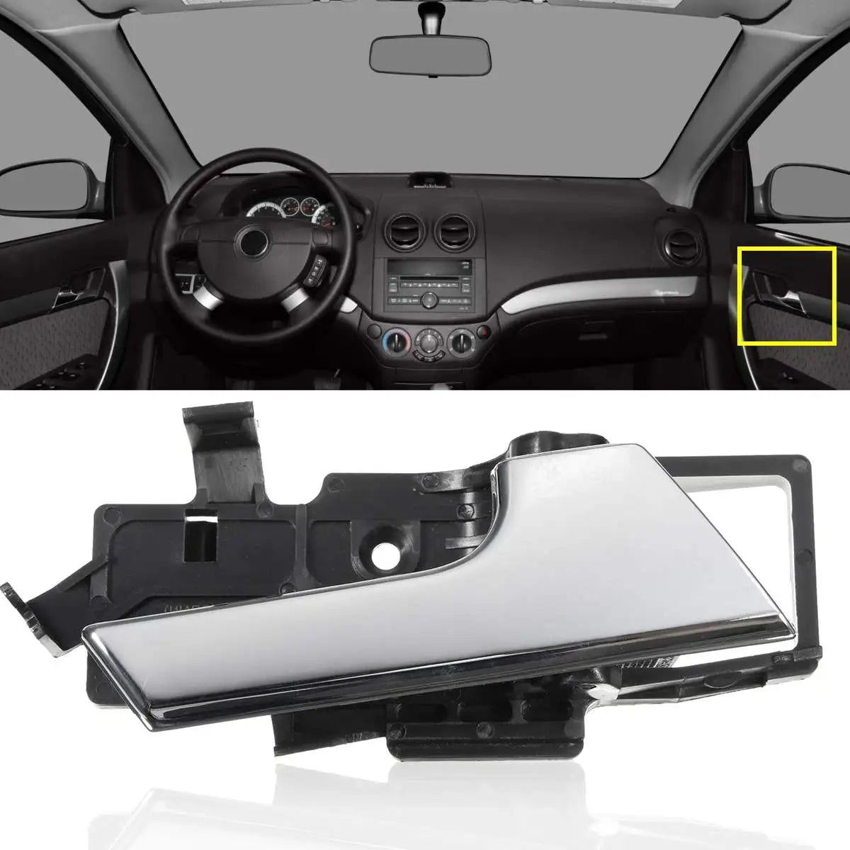 Interior Door Handle for Chevrolet Aveo 2007–2011 & Pontiac G3 Interior Door Handle Richie's RH