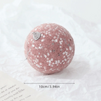Pink Shatterproof Christmas Ball Ornaments – Velvet Foam Xmas Décor Christmas Tree Ornaments Richie's Ball 4