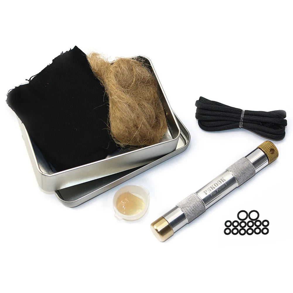 Brass Fire Piston Kit – Air Compression Fire Starter Tool Fire Piston Starter Richie's