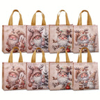 16pcs Christmas Non-Woven Gift Bags – Santa & Holiday Designs Christmas Gift Bags Richie's