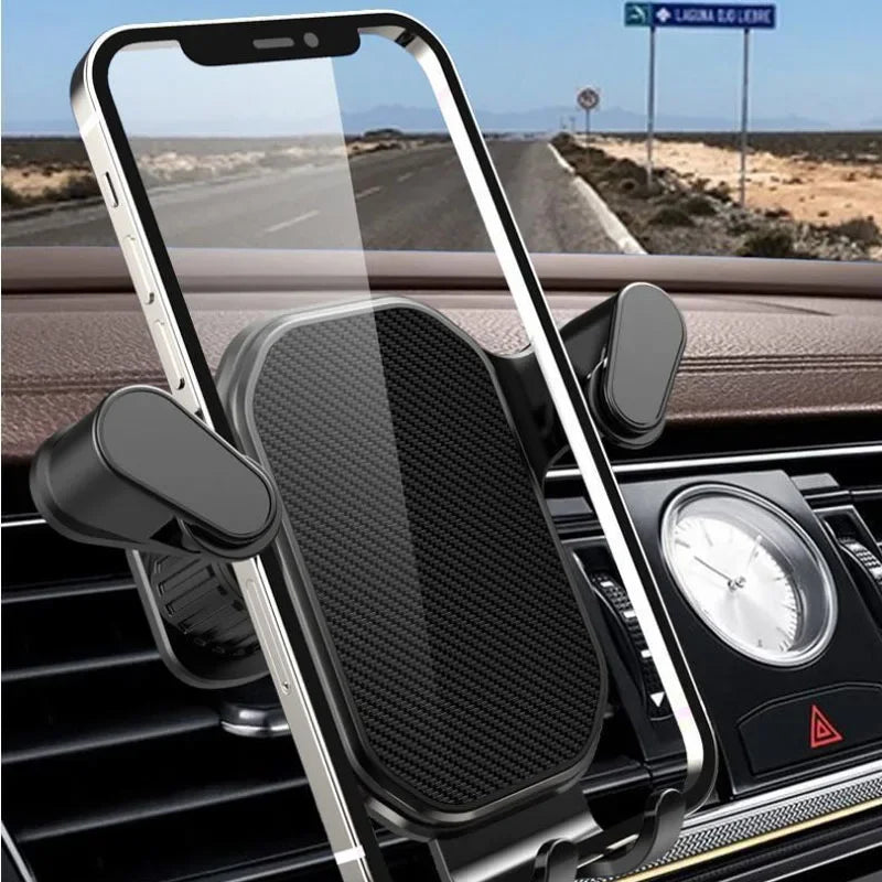 Auto-Lock Car Phone Holder Air Vent Clip Universal Mount Car Phone Mount Richie's