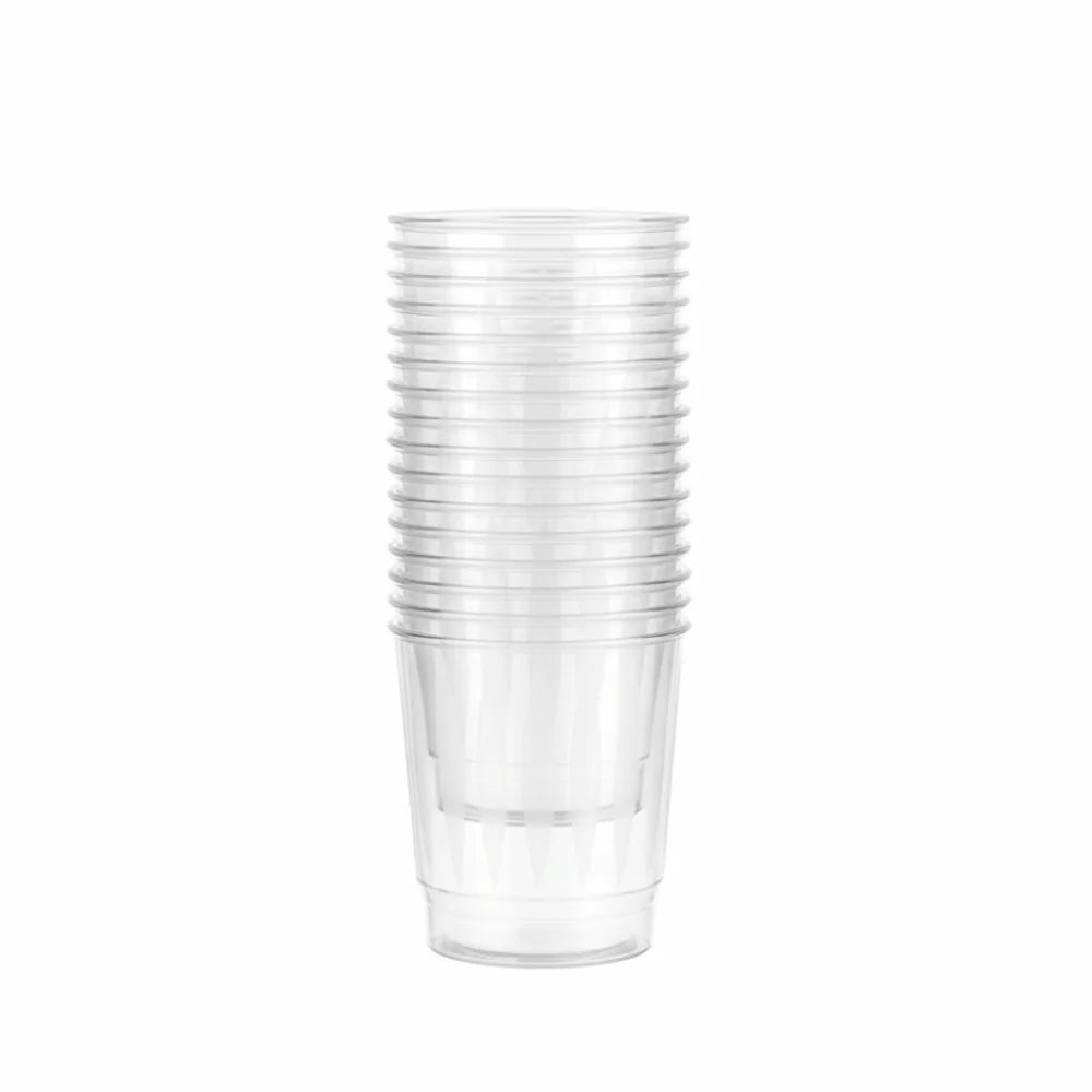 Clear Plastic Disposable Cups | Transparent Mousse Cups 10/20pk Disposable Cups Richie's