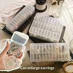 Nail Art Jewelry Rhinestone Storage Box – Multi-Compartment Jewelry Storage Box Richie's