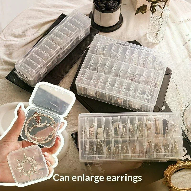 Nail Art Jewelry Rhinestone Storage Box – Multi-Compartment Jewelry Storage Box Richie's