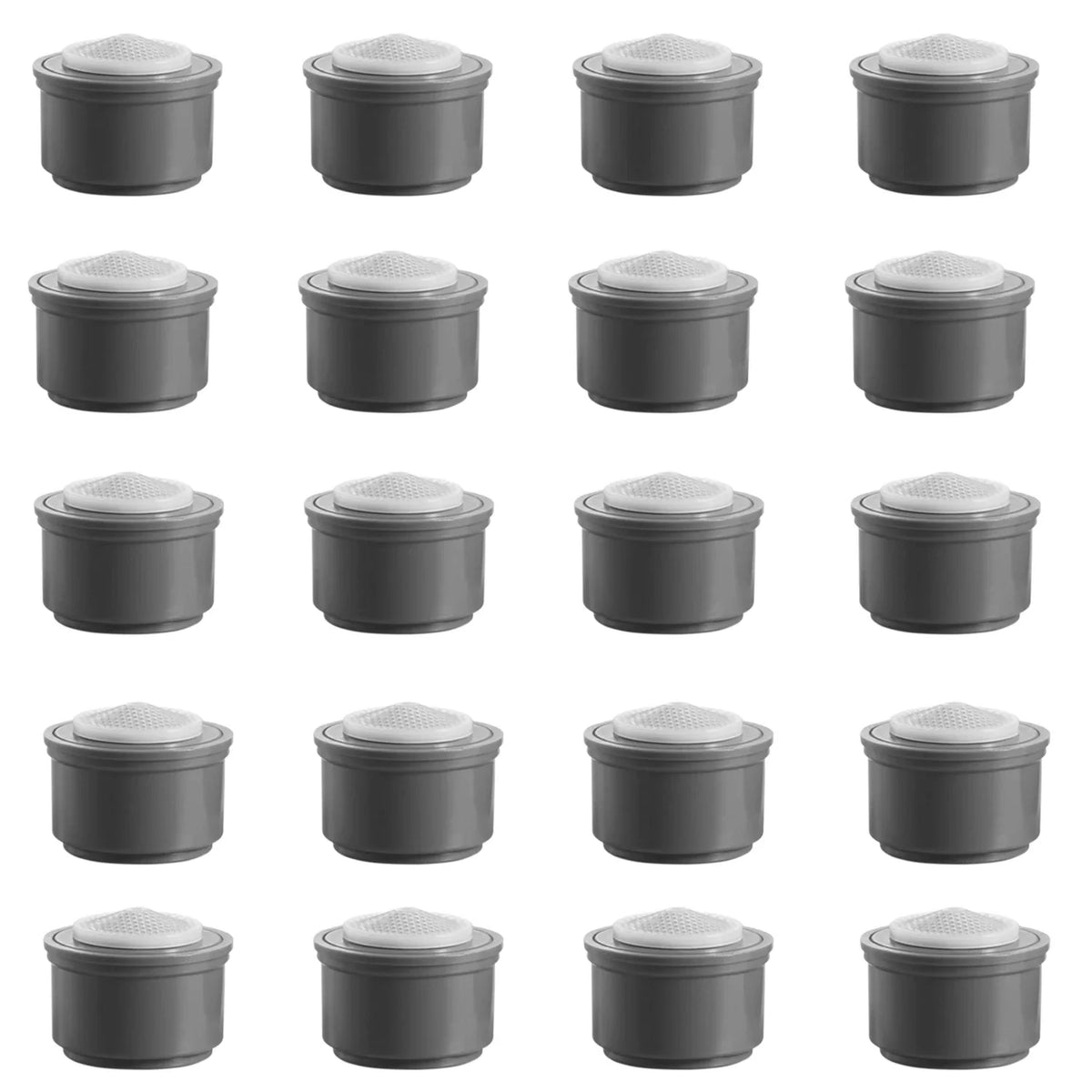 20 Pcs Brass Faucet Aerator Water Saving Anti-Splash Bubbler Faucet Aerator Richie's 3L-minute