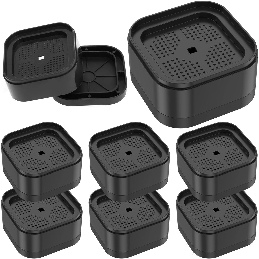 Stackable Furniture Risers – Adjustable 1" 2" 3" Bed Lift Furniture Risers Richie's 8pcs