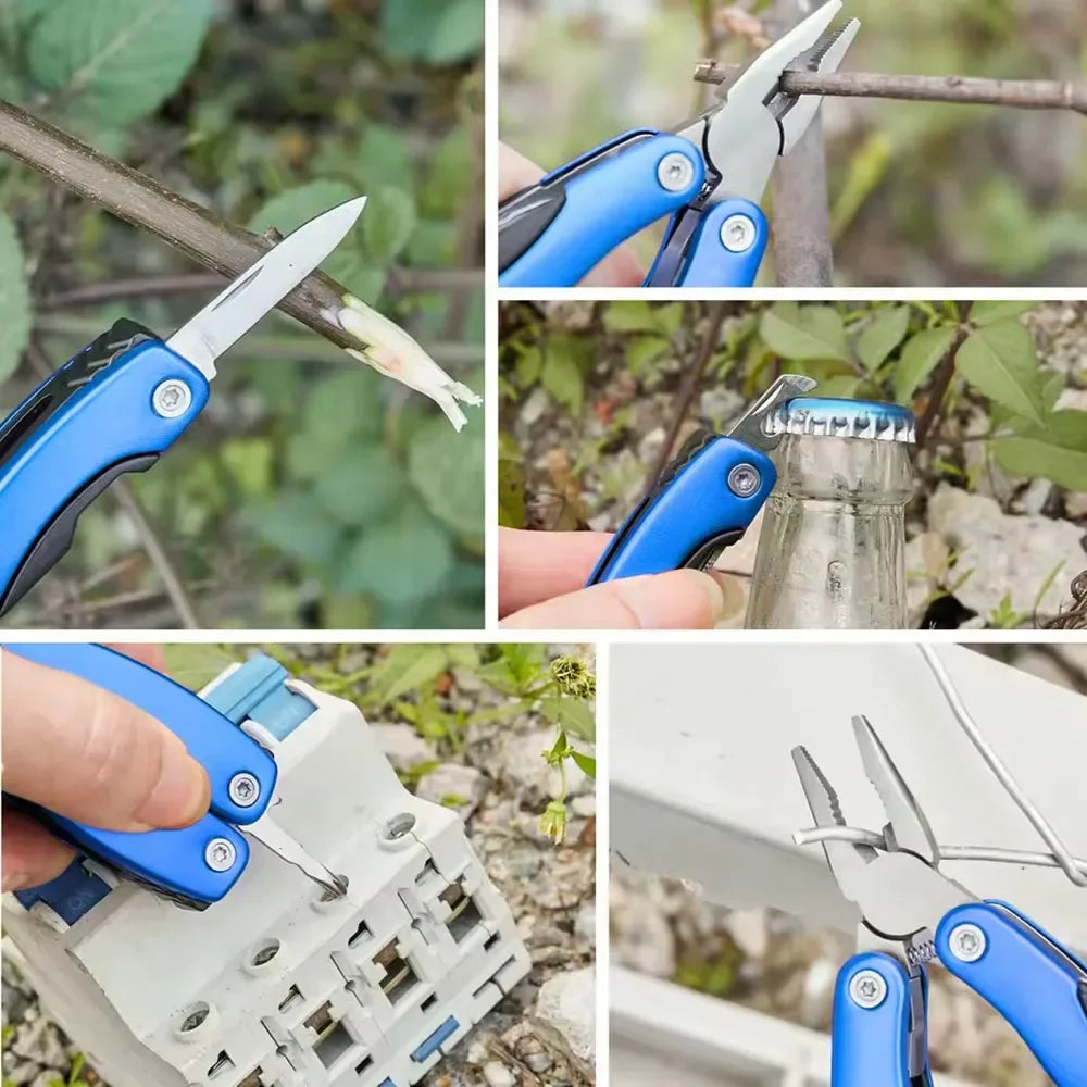 TOTNEND Folding Multi-Tool Pliers – Portable Camping Tool Folding Multi-Tool Richie's