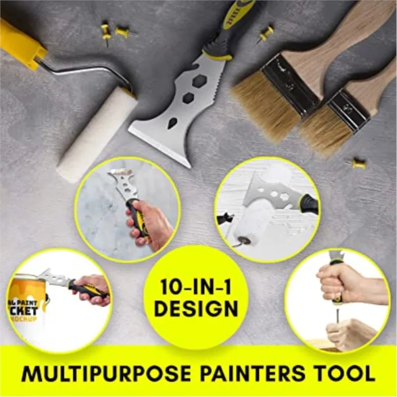 Stainless Steel Putty Knife Scraper 13/7-in-1 DIY Tool Putty Knife Scraper Richie's