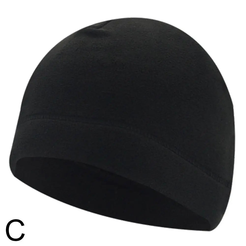 Polar Fleece Beanie Cap – Windproof Winter Ski & Cycling Hat Fleece Beanie Cap Richie's C