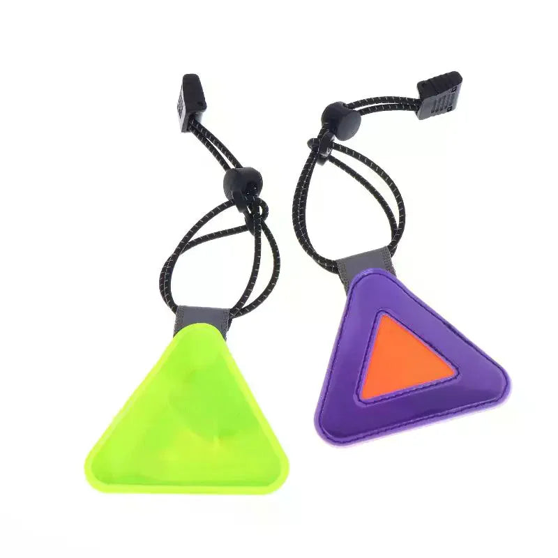 PVC Triangle Reflective Bike Safety Sticker – Night Visibility Bike Reflective Sticker Richie's