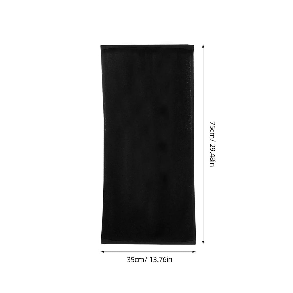 Pure Cotton Black Hand Towel 35x75cm – Bath, Gym & Spa Cotton Hand Towel Richie's