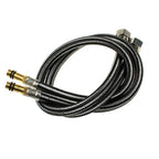 2pcs G1/2 Stainless Steel Flexible Faucet Supply Hoses 60cm Plumbing Supply Hose Richie's Default Title