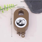 Multifunctional Hunting Keychain – Durable Plastic EDC Accessory Hunting Keychain Richie's A1