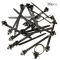 Nylon Push-Mount Car Wire Harness Cable Clips 10/20PCS Cable Harness Clips Richie's A20
