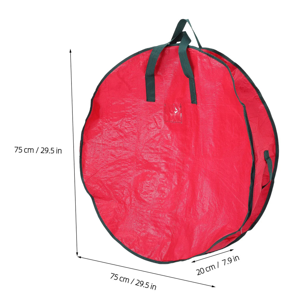 30-Inch Christmas Wreath Storage Bag – Waterproof with Handle Wreath Storage Bag Richie's