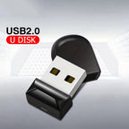 FUCHU USB 2.0 Flash Drive 4GB–128GB Metal Pen Drive USB Flash Drive Richie's 4GB