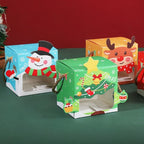 5-Pack Santa Christmas Candy Gift Boxes with Carry Handle Christmas Gift Box Richie's