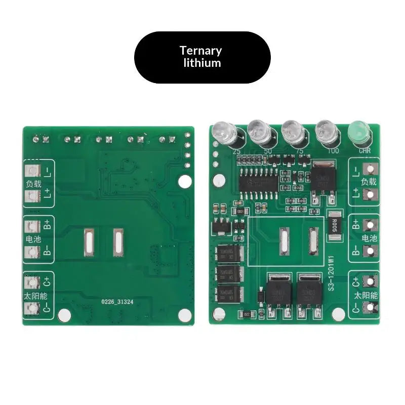 Solar Charge Controller 12V 12A Lithium Battery Module Solar Charge Controller Richie's A