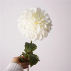 Silk Artificial Dahlia Pink Fake Flower – Wedding & Home Décor Artificial Silk Flowers Richie's White