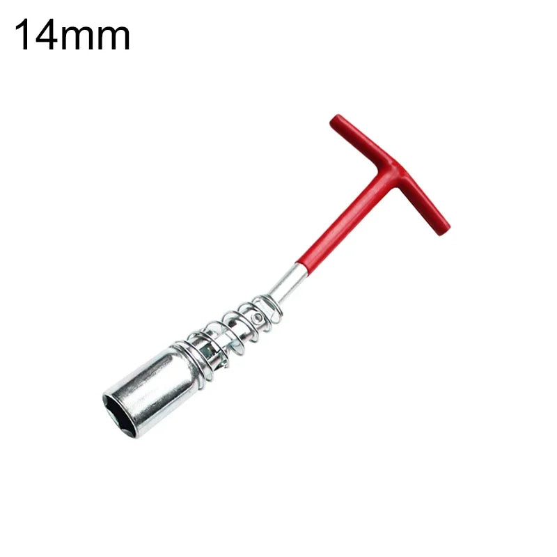 Spark Plug Wrench Set T-Handle CR-V Steel – Car & Motorcycle Spark Plug Wrench Richie's 14 short