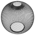 Globe Wire Lampshade Hollow Metal Pendant Light Cover – Black Pendant Lamp Shade Richie's