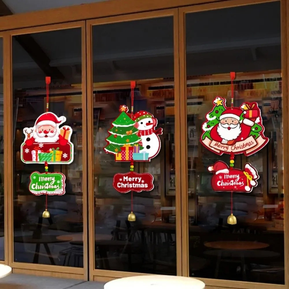 Christmas Wind Chime Bell Ornament – Xmas Door & Window Decor Christmas Wind Chime Richie's