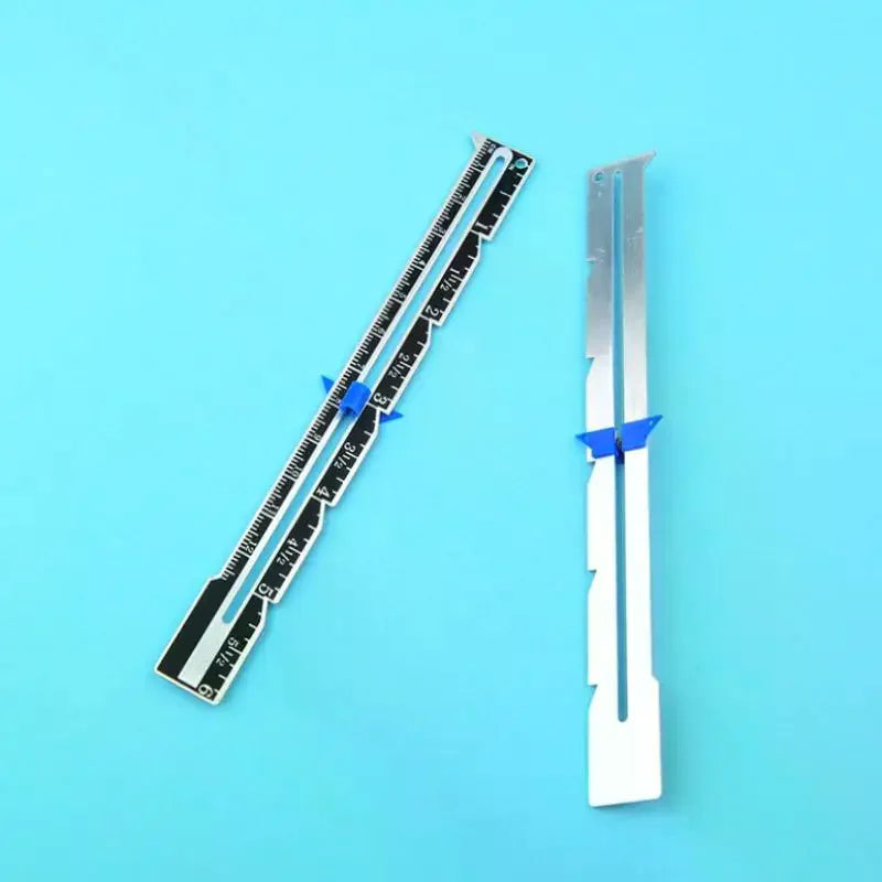 Metal Sliding Gauge 15cm – Precision Sewing & Quilting Tool Sewing Gauge Tool Richie's
