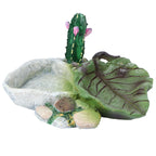 Reptile Cactus Food & Water Bowl – Easy Clean, Odor Resistant Reptile Feeding Bowl Richie's Default Title