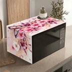 Microwave Oven Dust Cover 85x35cm Oil-Proof Washable Polyester Appliance Dust Cover Richie's