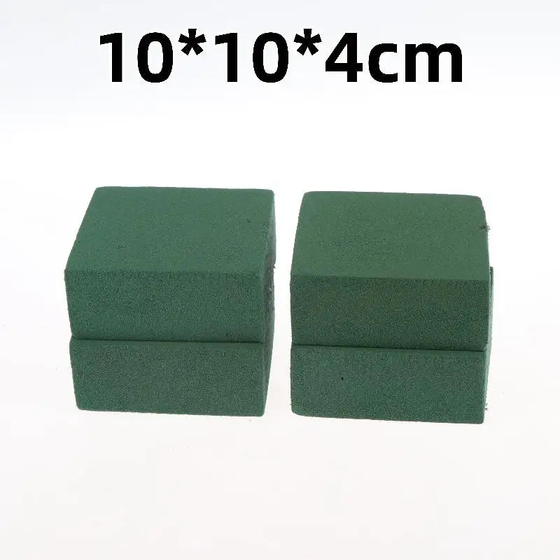 4Pcs Wet Floral Foam Blocks for Wedding & Home Arrangements Floral Foam Blocks Richie's 10x10x4cm 4pcs