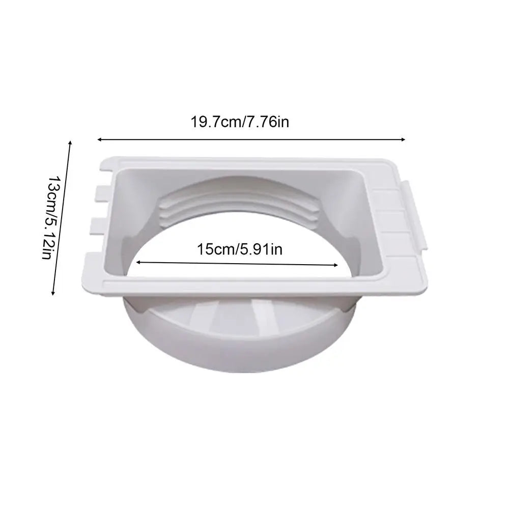 AC Exhaust Hose Coupler 5.9" Vent Tube Adapter – Portable AC AC Hose Adapter Richie's B
