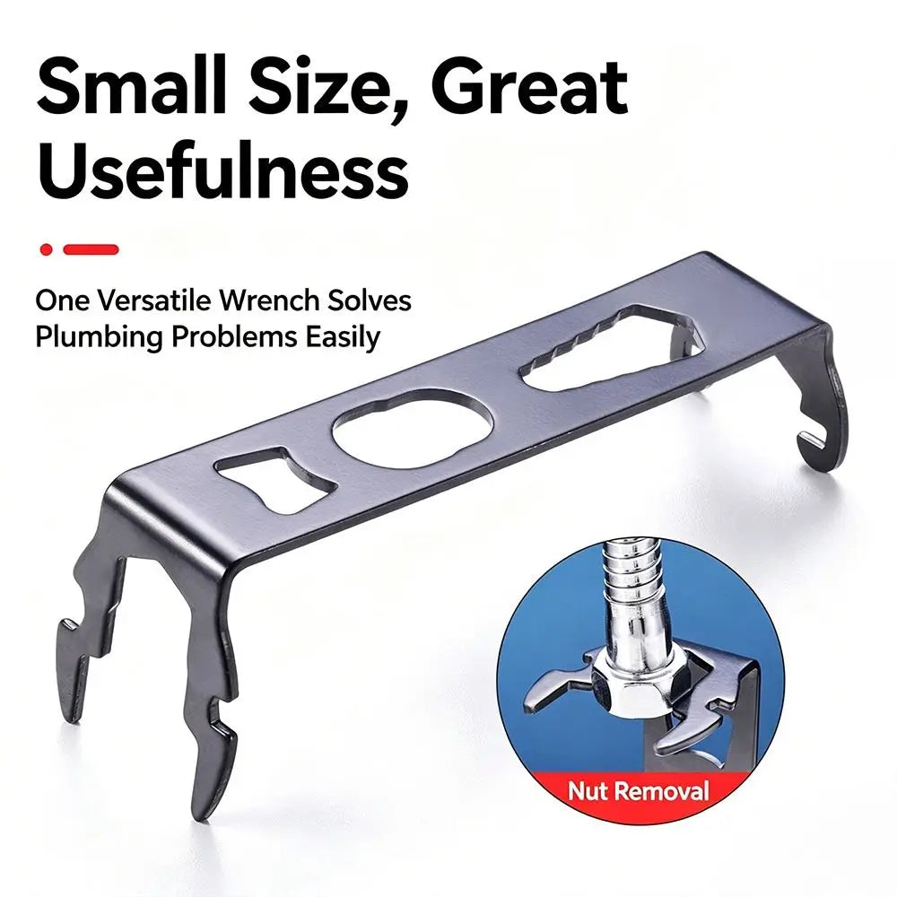 Universal Faucet Wrench – Multifunctional Sink Spanner Tool Faucet Wrench Richie's