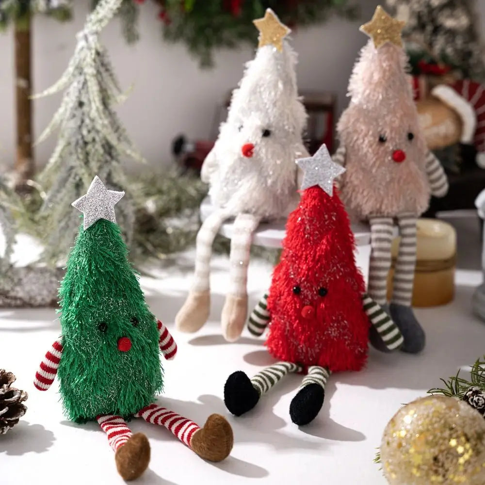 Fluffy LED Christmas Tree Figurine | 3D Xmas Glowing Décor Christmas Figurine Richie's